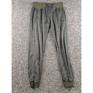 Curves N Combat Boots Womens Sz L Athletic Jogger Pants Olive Green
